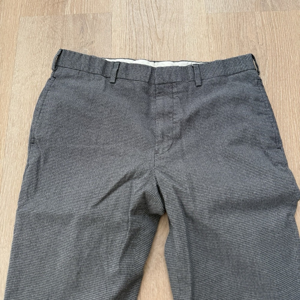Brooks Brothers Red Fleece Houndstooth Chino Pants‎ Flat Front Size Men's 36x32 - Picture 3 of 7
